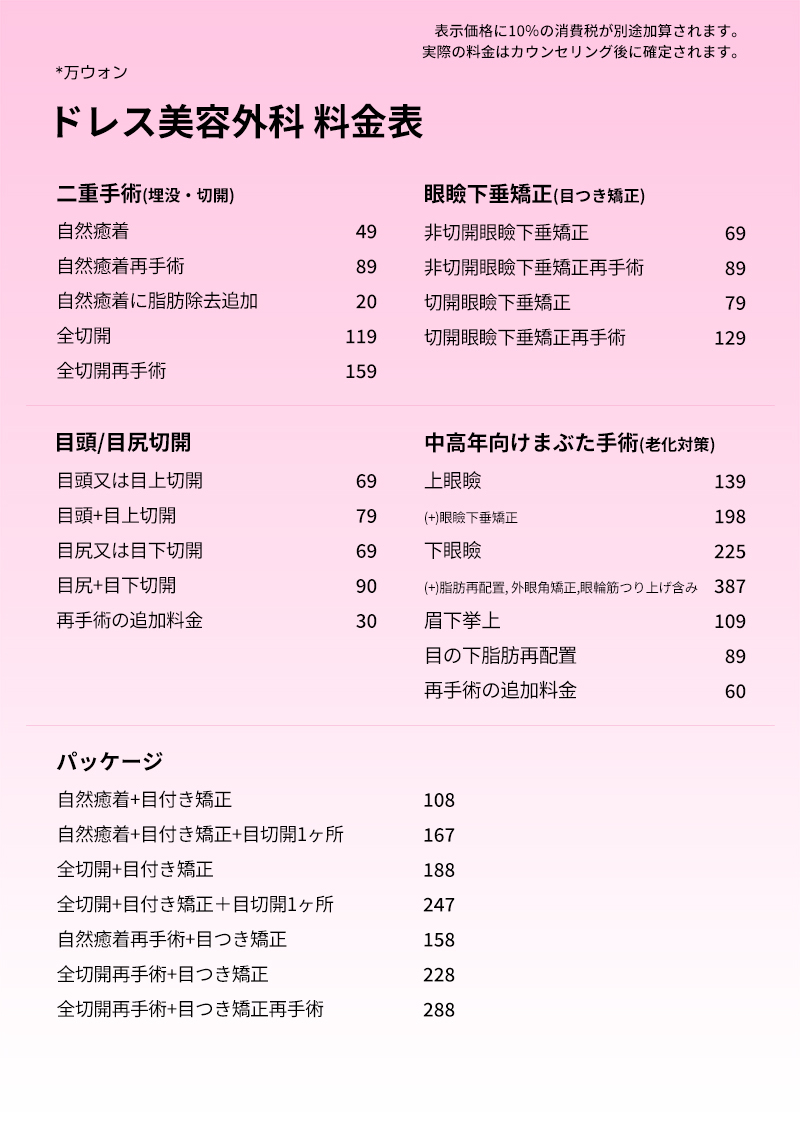 目元整形